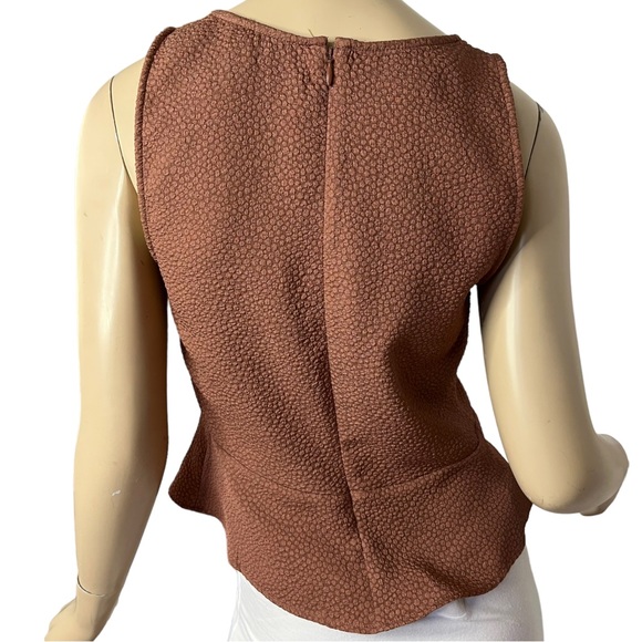 Express Sleeveless Peplum Top V Neck Size Small - Picture 4 of 7